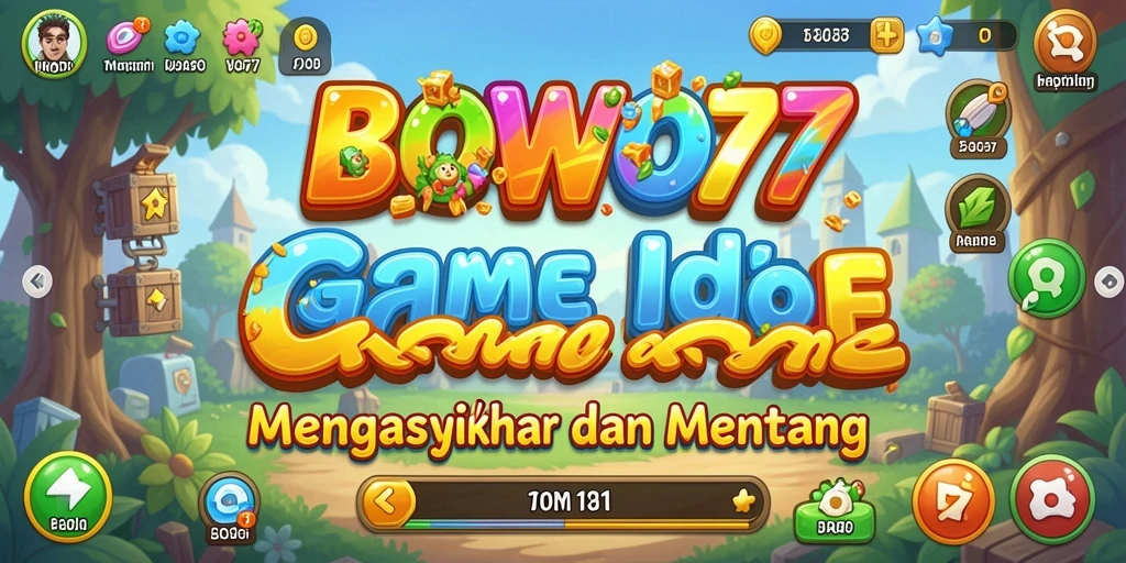 Tampilan permainan <strong>BOWO77</strong> yang menarik dan ramah pengguna.