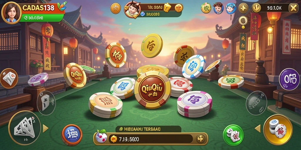 Tampilan gameplay seru dalam CADAS138 QiuQiu.