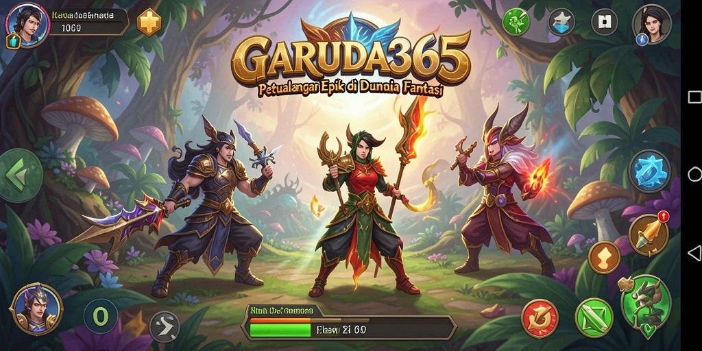 Gameplay seru di dunia fantasi GARUDA365 yang penuh tantangan.