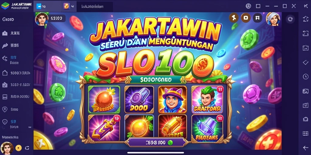 Screenshot gameplay menunjukkan keseruan dan desain menarik dari JAKARTAWIN.
