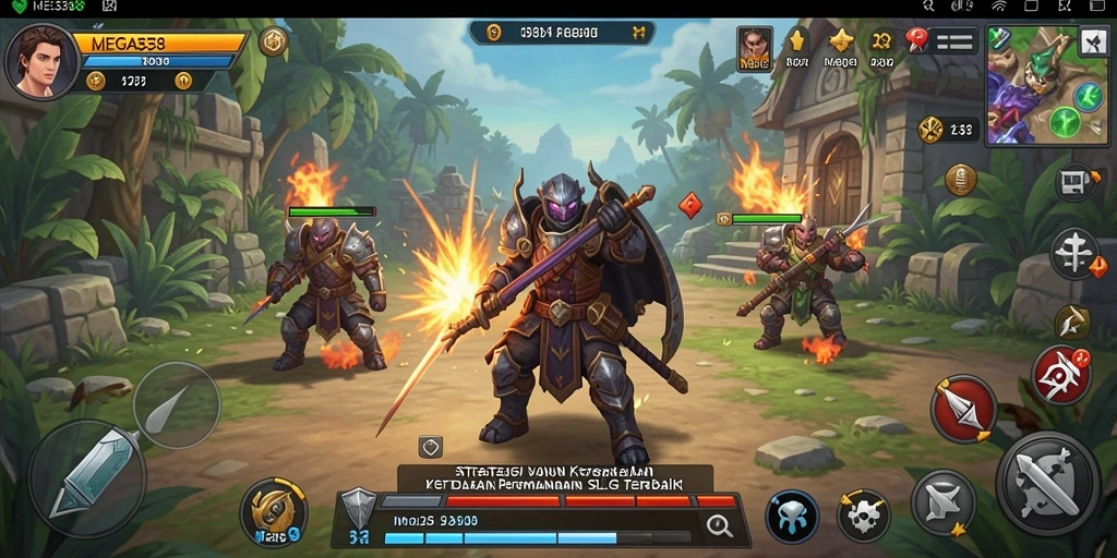 Tampilan gameplay SLG yang menarik dan penuh strategi.