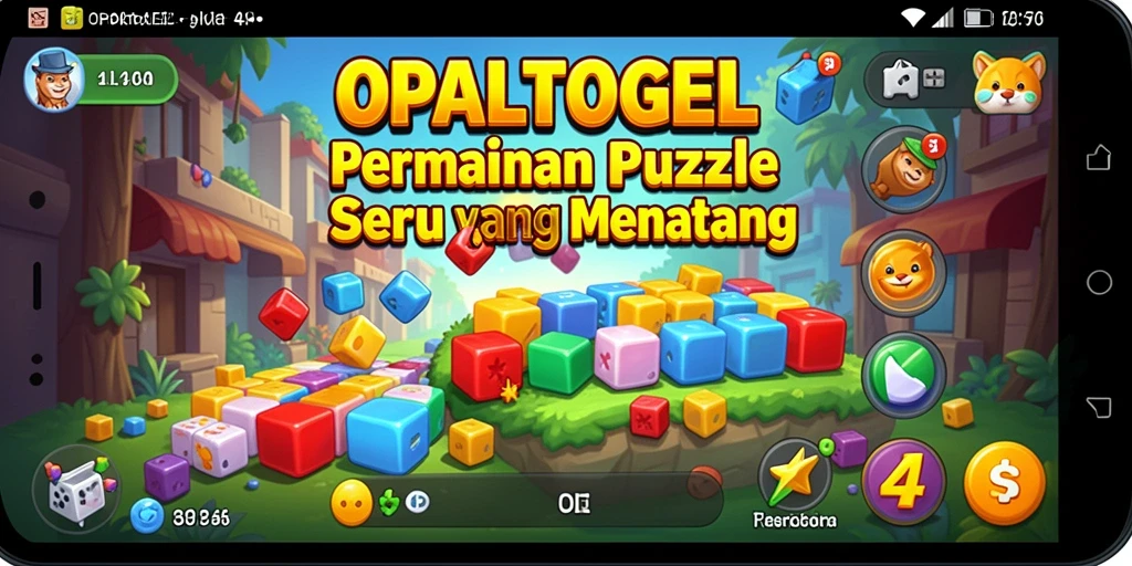 Tampilan gameplay menantang dalam OPALTOGEL yang menarik.