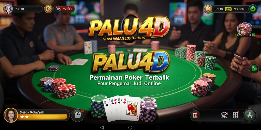 Tampilan gameplay menarik di PALU4D dengan aksi Poker seru.