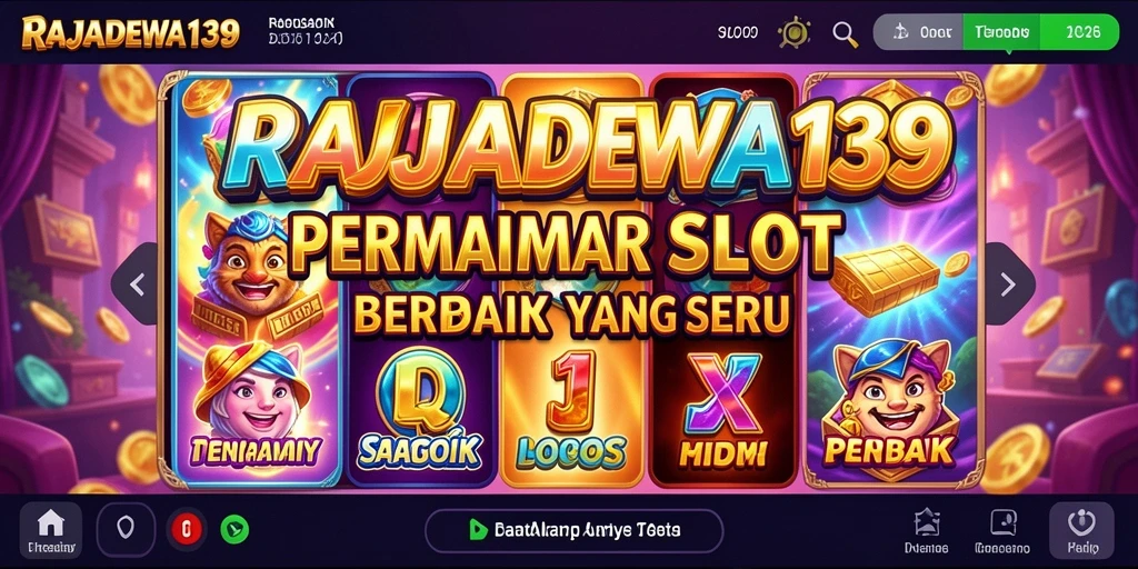 Tampilan menarik dari gameplay Slot RAJADEWA138 yang mengasyikkan.